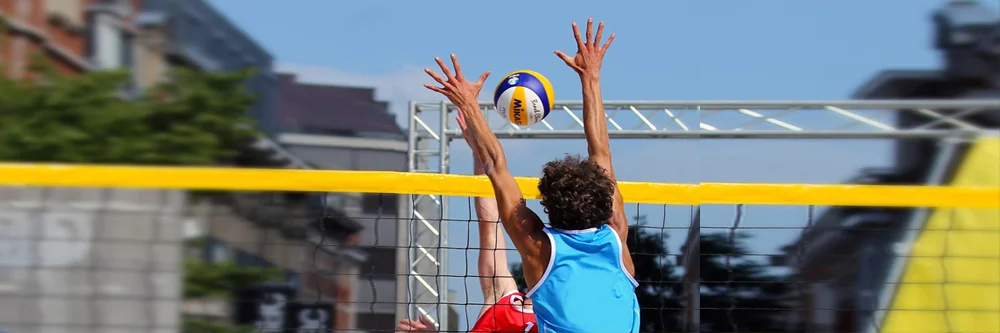 volley ball banner